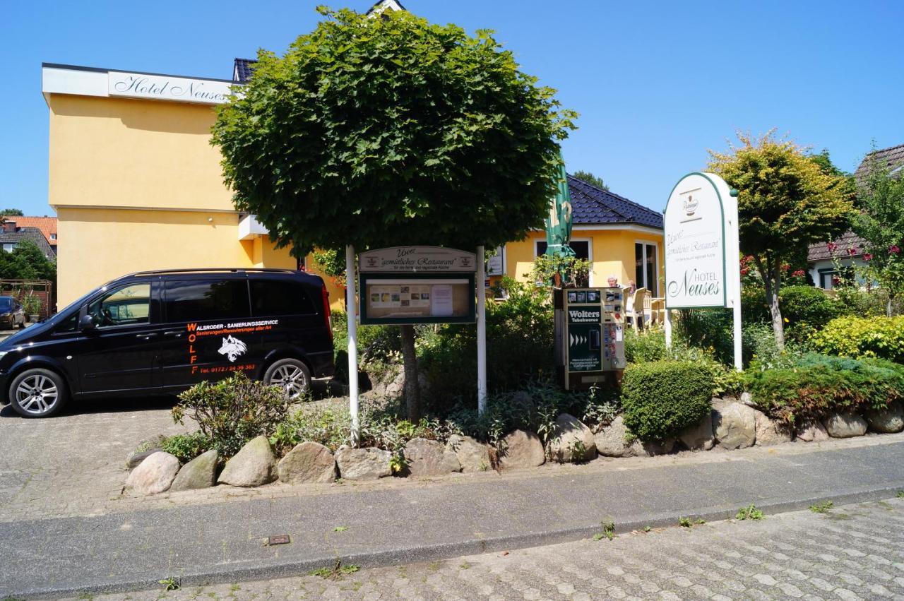 Hotel Neuses Куксхафен Экстерьер фото